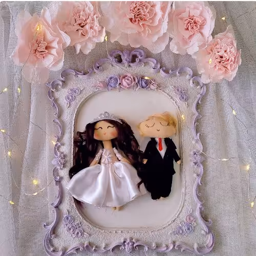 تابلو پلی استر عروسکی