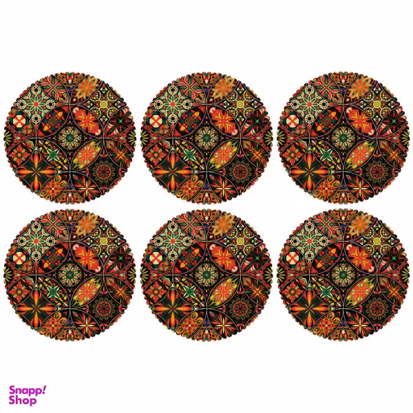 زیربشقابی مدل U2-42543 بسته 6 عددی