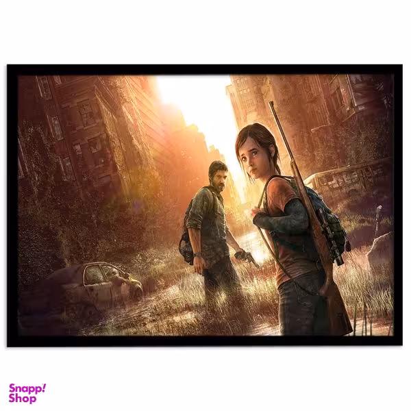 تابلو نوری بکلیت طرح بازی گیم نت The Last Of Us مدل چراغدار B-s1441