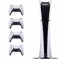 پلی استیشن 5 اسلیم دیجیتال PlayStation Slim Digital باندل دسته اضافی سفید