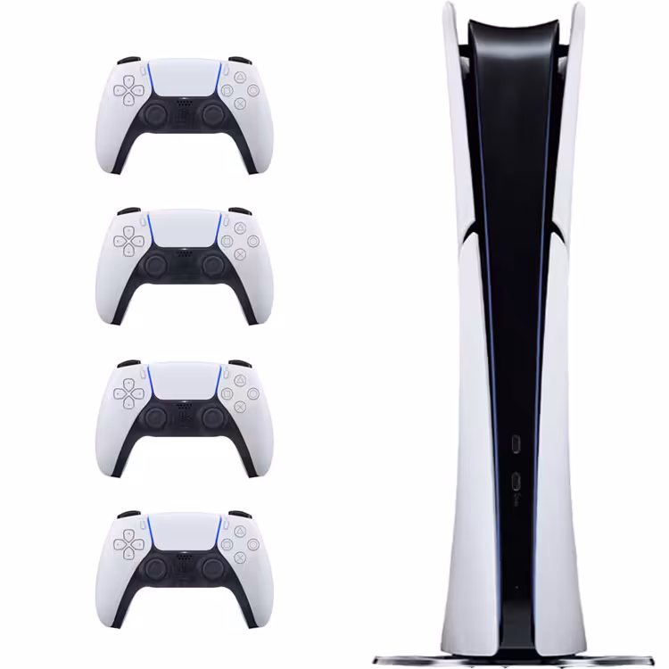 پلی استیشن 5 اسلیم دیجیتال PlayStation Slim Digital باندل دسته اضافی سفید