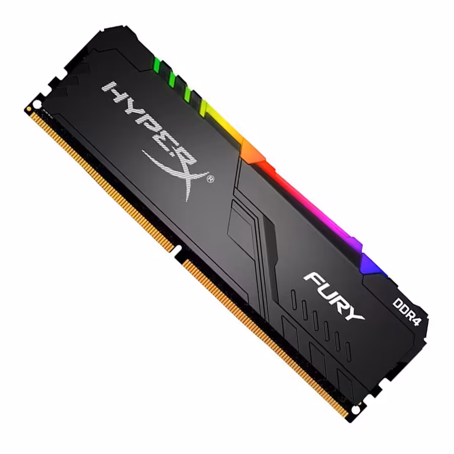 قیمت و خرید رم کینگستون مدل HyperX FURY RGB 8GB 3200MHz CL16 DDR4 | یاس ارتباط