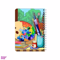 دفترچه یادداشت بامبیلیپ مدل منظره یک نقاش کد 7906777