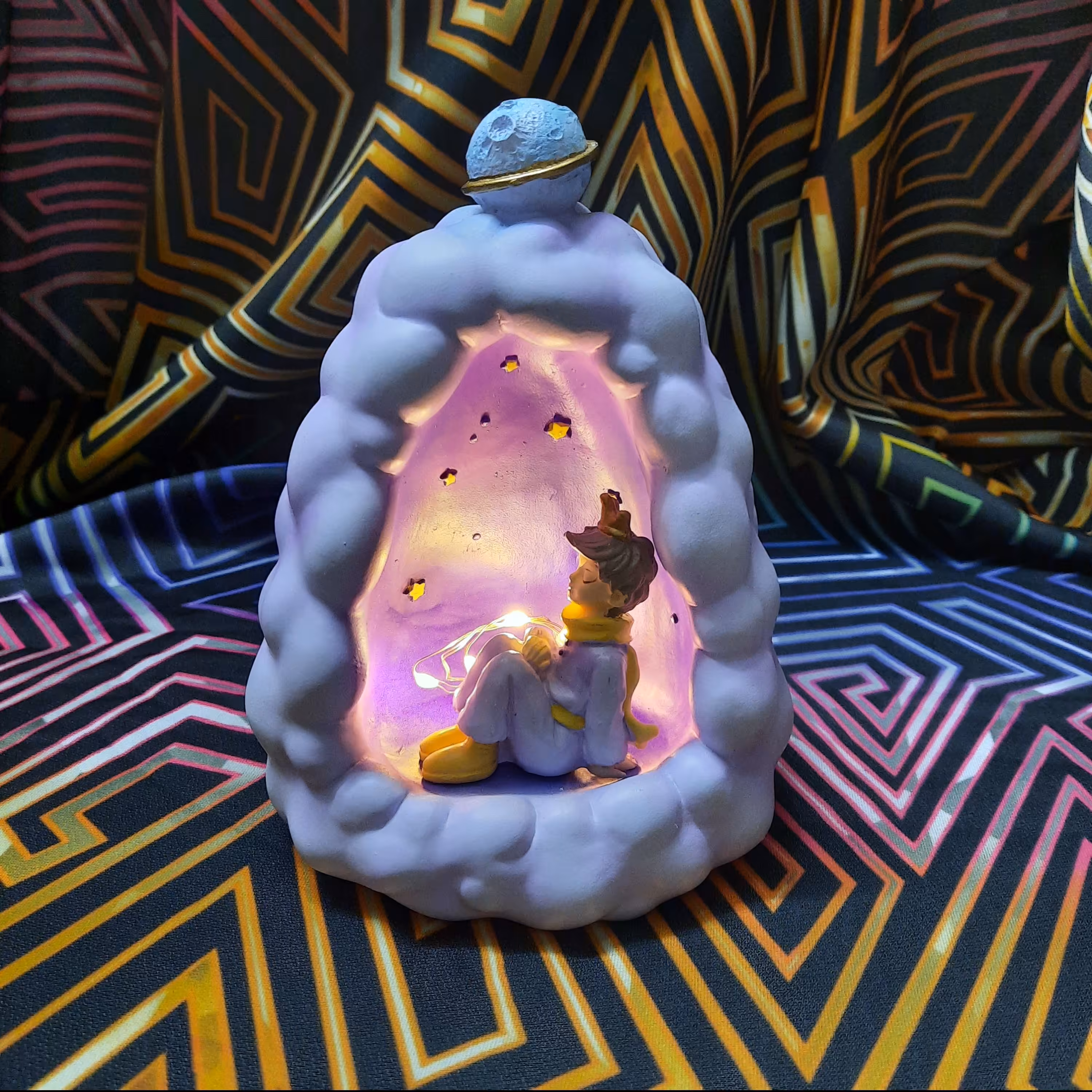 چراع خواب شازده کوچولو طرح کلبه