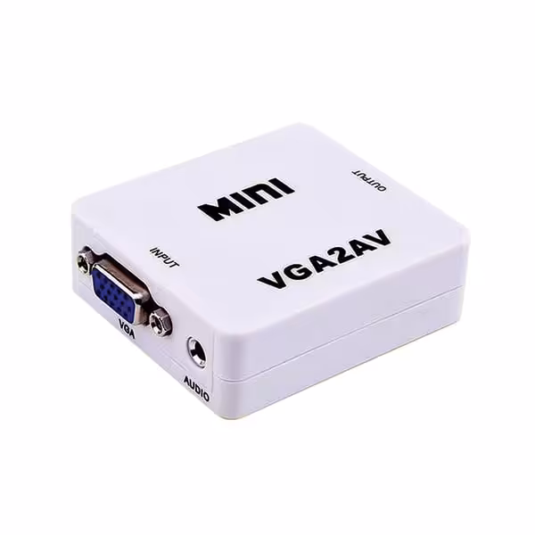 تبدیل AV به VGA وی نت مدل V-COAV2VGAM