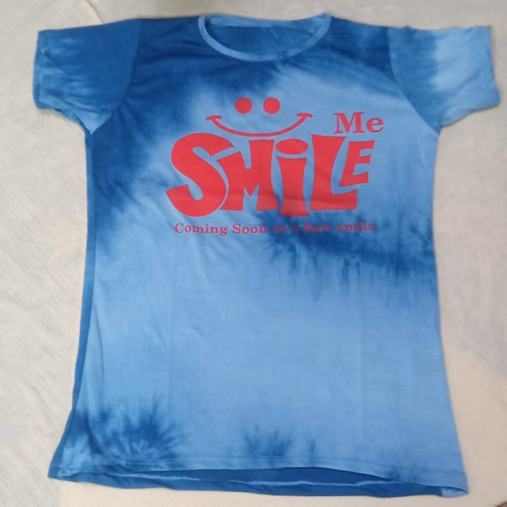 تیشرت اسپرت ابرو بادی smile me.سایزl. جنس پنبه ویسکوز 