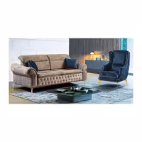 مبل راحتی 5 نفره چستر روما