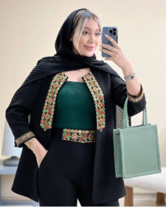 ست مانتو شلوار شیک