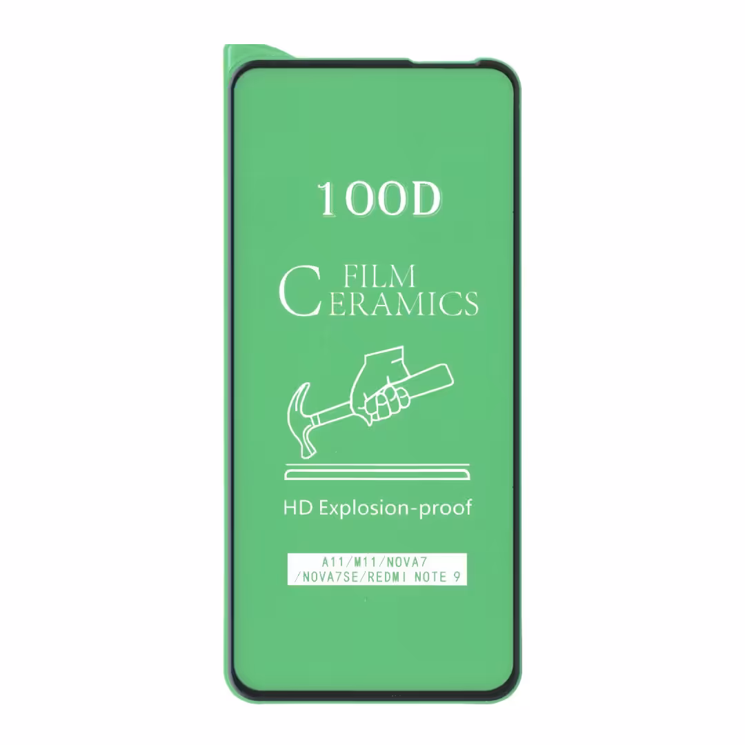 گلس سرامیکی redmi note 9 هواوی Samsung A11 M11 نانو NOVA 5i y7p خشگیر محافظ صفحه نمایش ردمی نوت نه