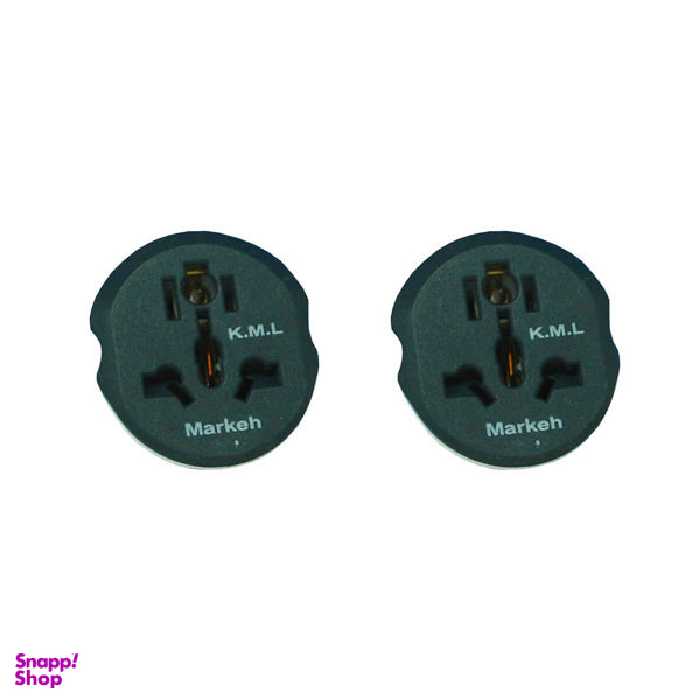 مبدل برق 3 به 2 مارکه مدل KT168 بسته 2 عددی