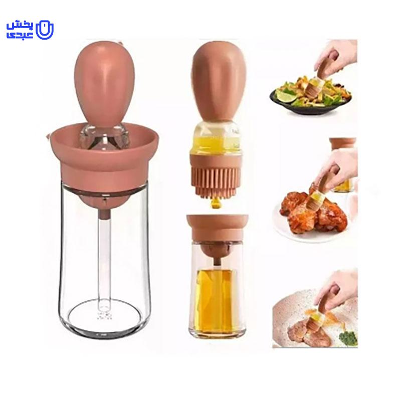 بطری روغن پمپی فرچه دار