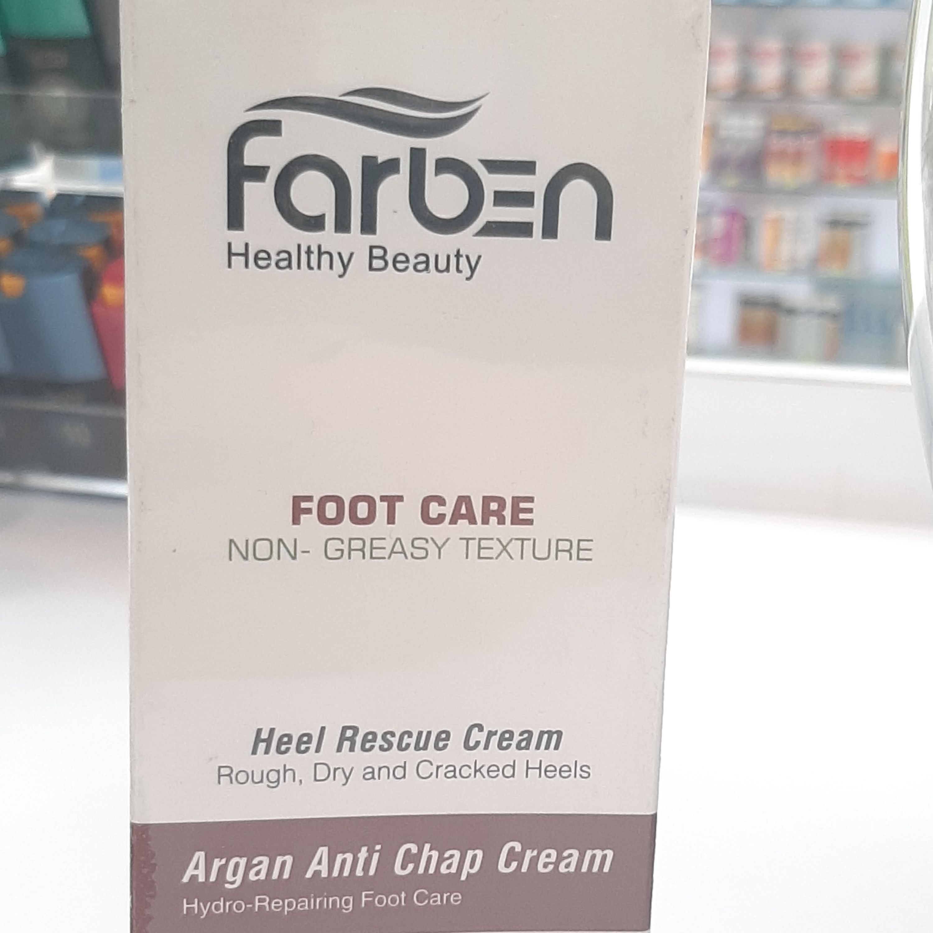 کرم ترک پای فاربن(حاوی روغن آرگان و مناسب کف پای تر دار)