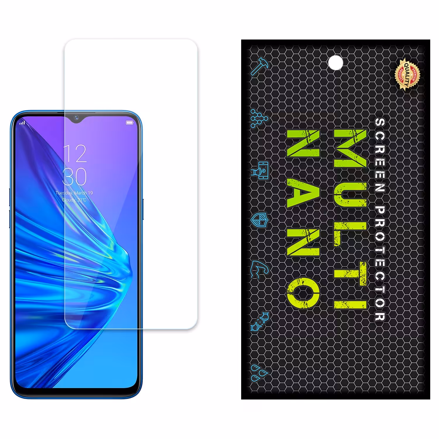 محافظ صفحه مولتی نانو مدل X-S1N برای موبایل ریلمی 5