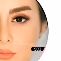 لنز چشم  هرا رنگ مشکی شماره SO2