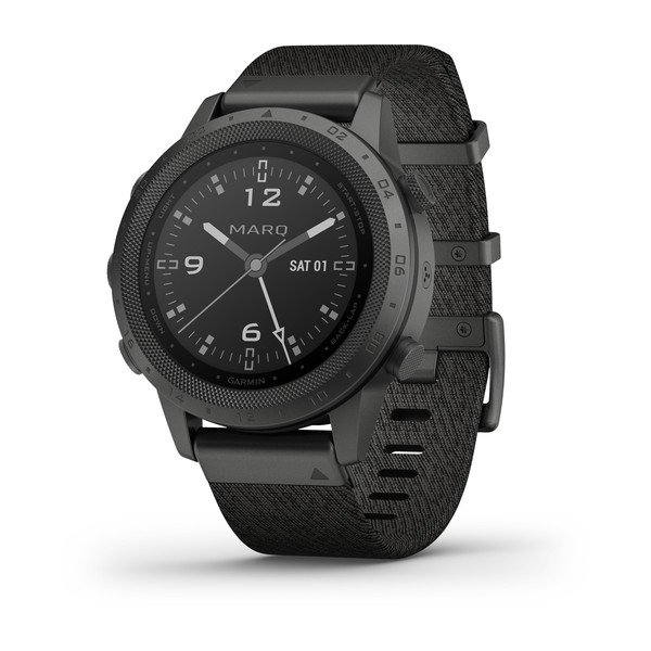 ساعت هوشمند گارمین مدل MARQ Commander Modern Tool با بند نایلون (با بافت ژاکوارد)