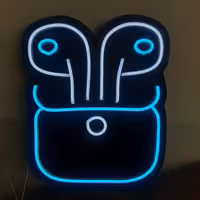 تابلو نئون فلکسی ایرپادهندزفری