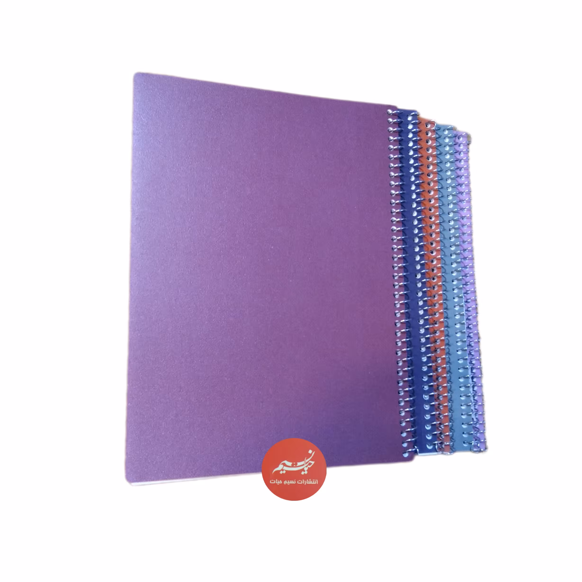 دفتر سیمی 40 برگ در رنگ بندی متنوع 