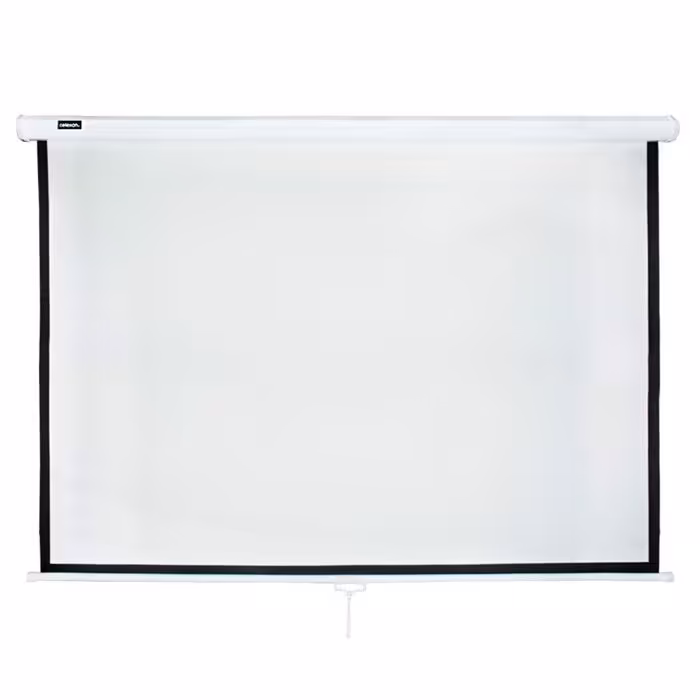 پرده نمایش دستی پروژکتور سلکسون سایز 250x250 مدل CS250M