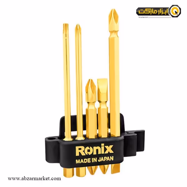 ست سر پیچ گوشتی رونیکس 5 عددی مدل RH-5420