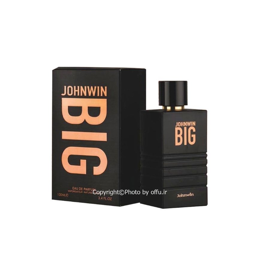 ادو پرفیوم مردانه جانوین مدل Big حجم 100 میلی لیتر