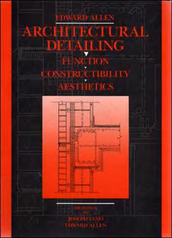 󾕇 دانلود کتاب Architectural Detailing: Function - Constructibility - Aesthetics - دانلود کتاب های دانشگاهی