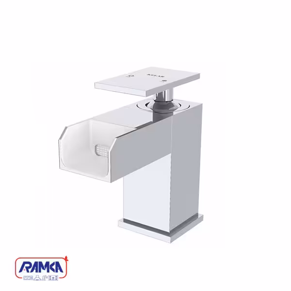 شیر روشویی آبشاری کلار مدل فلت