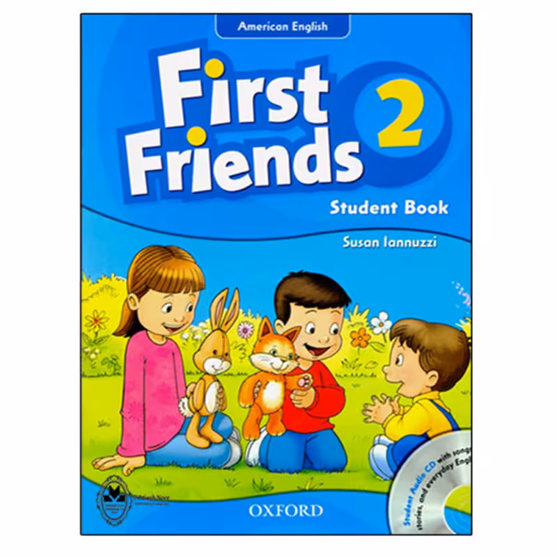 کتاب American first friends 2 اثر Susan Iannuzzi انتشارات oxford