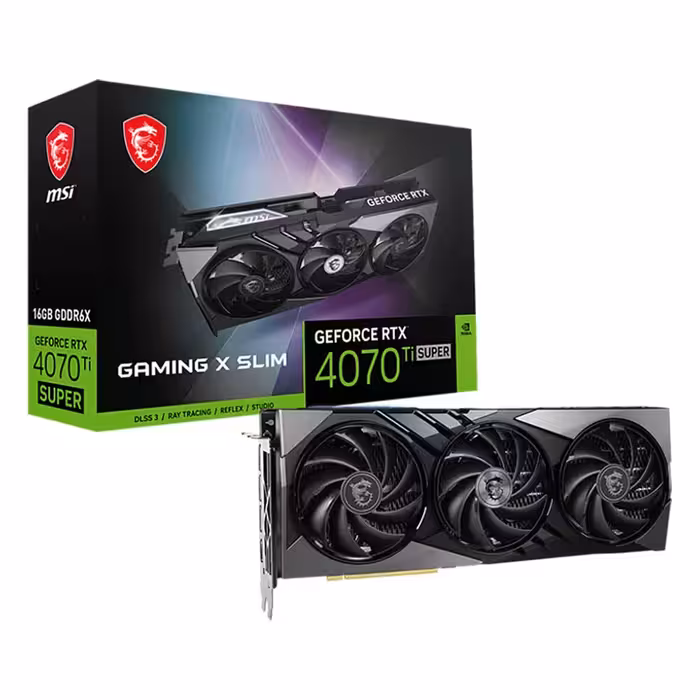 کارت گرافیک ام اس آی MSI RTX 4070 TI SUPER Gaming X SLIM 16GB