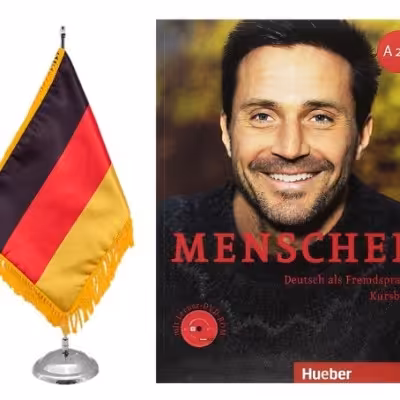 کتاب آموزش زبان آلمانی منشن ( چاپی ) MENSCHEN A2.1
