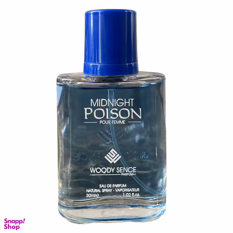 عطر جیبی مردانه وودی سنس مدل poison حجم 30 میلی‌لیتر