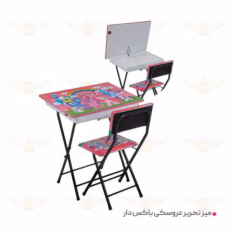 میز تحریر عروسکی باکس دار