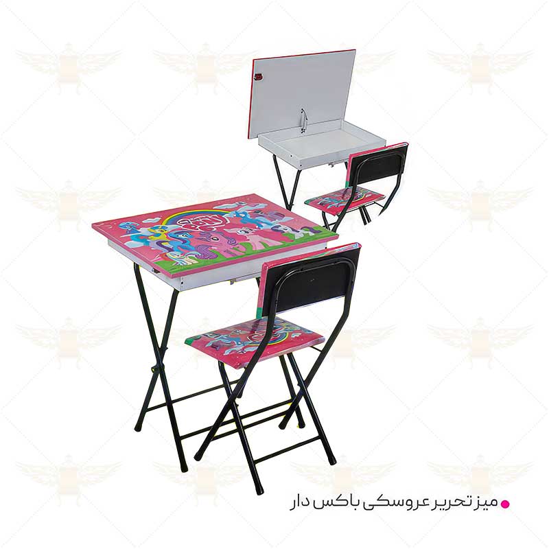 میز تحریر عروسکی باکس دار
