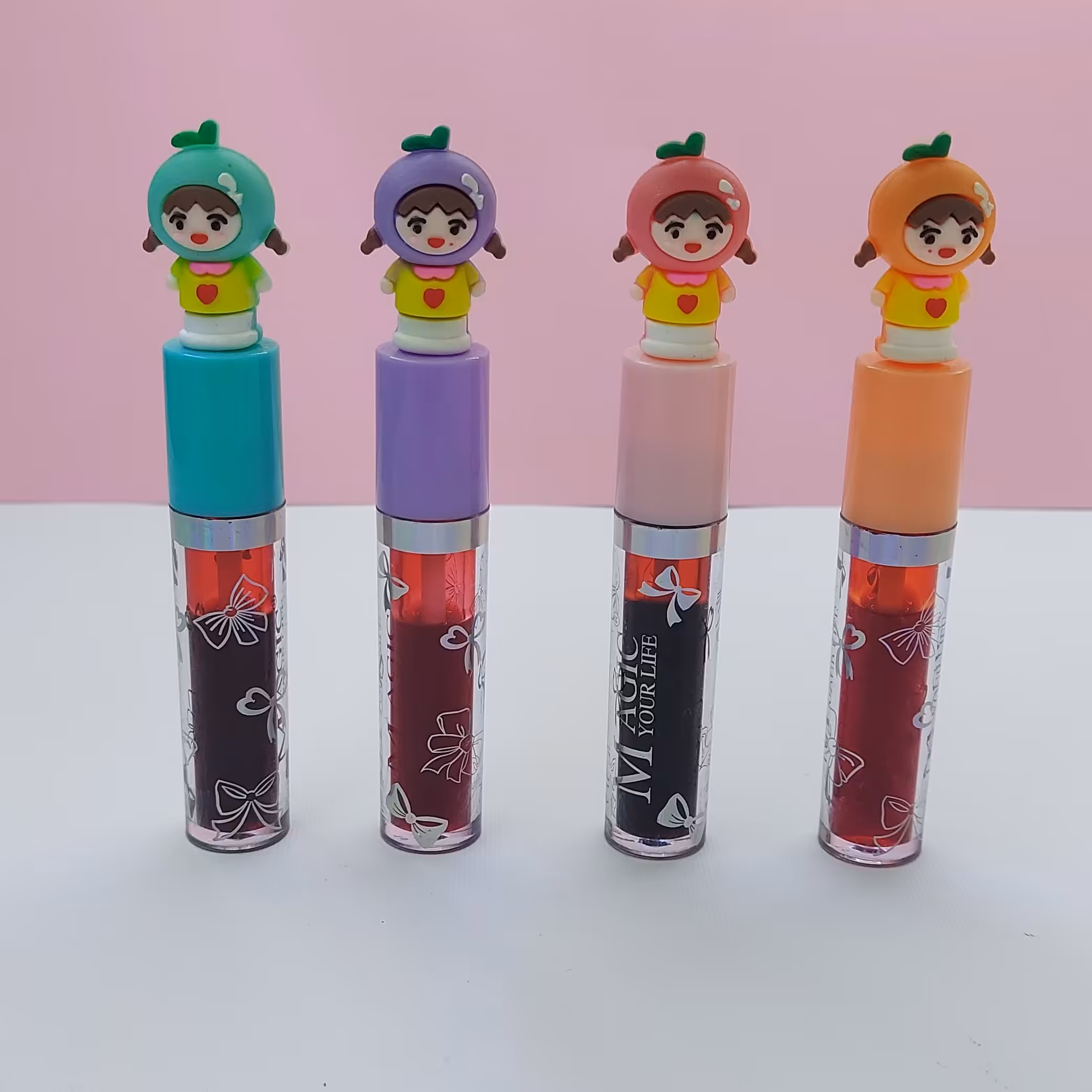 تینت لب و گونه کله عروسکی ،با سر جداشونده برای مداد