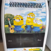 بخاری گازی ایران شرق 7500 طرح کودک مدل A75 آذین سفید ا Iranshargh gas heater Azi