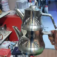 کتری قوری استیل مارک omsترکیه کف چدن3طرح