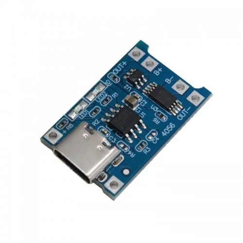 ماژول شارژر باتری های لیتیومی TP4056 دارای پورت TYPE-C USB | amazonchi
