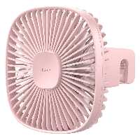 پنکه رومیزی و داخل خودرو بیسوس مدل BASEUS NATURAL WIND MAGNETIC REAR SEAT FAN CXZR-01-صورتی