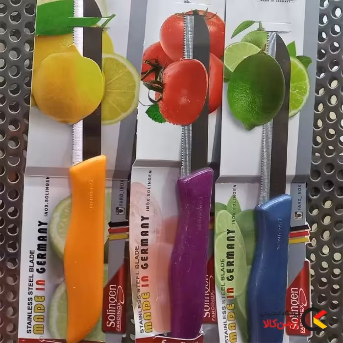 چاقو اره ای استیل 20 سانتیمتری از برند زولینگن آلمانی بسیار تیز و بادوام