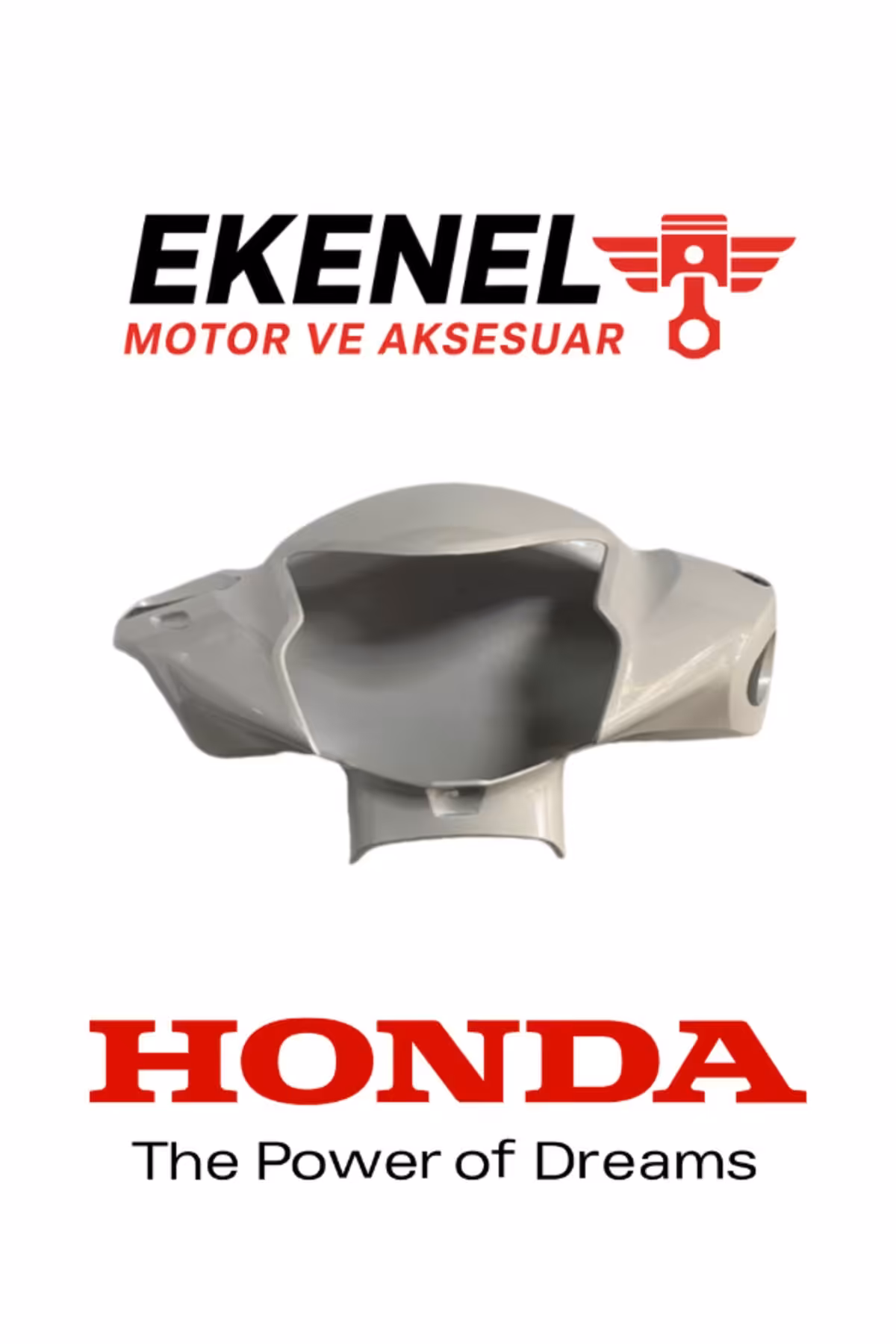 لوازم یدکی موتورسیکلت سفید قاب چراغ جلو DIO110 اصلی | در اطراف Honda