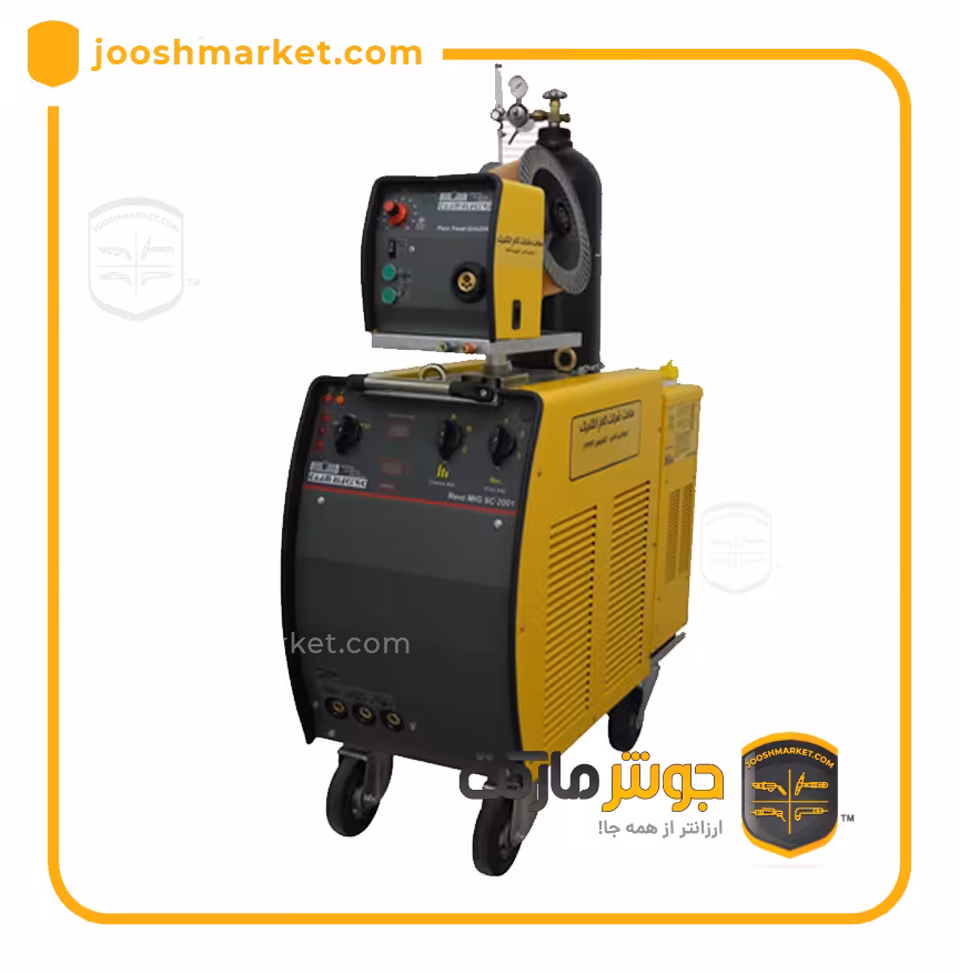 دستگاه جوش co2 گام الکتریک 500 آمپر سلکتوری هوا خنک مدل REVO MIG 1601SC