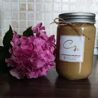 کره بادام زمینی خالص(400گرمی) چوکوگرانو خانگی و بدون افزودنی