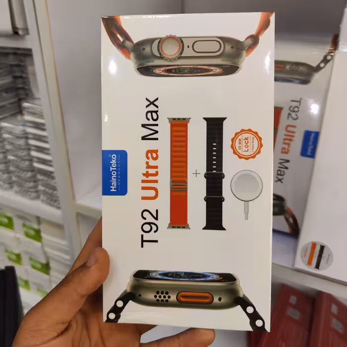 اسمارت واچ هاینو تکو مدل t92 ultra max  فول اسکرین
