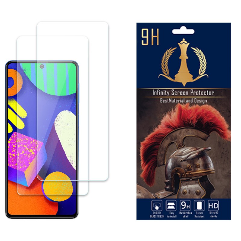 محافظ صفحه نمایش اینفینیتی مناسب برای سامسونگ Galaxy F62 بسته دو عددی