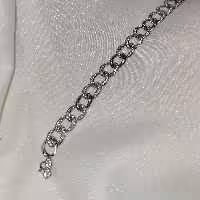 دستبند جواهر نقره 925               