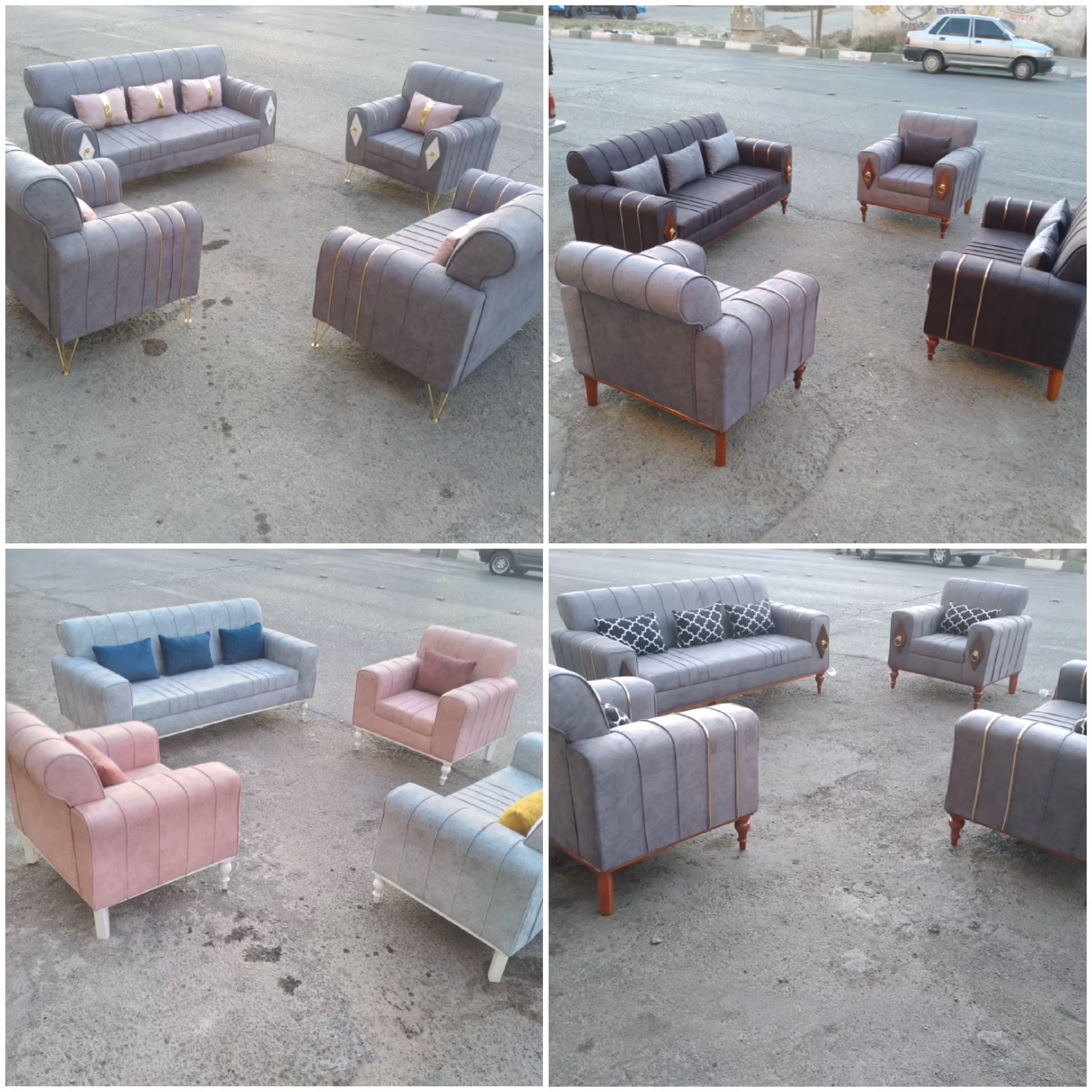 مبل راحتی نیو اسکالید 7 نفره