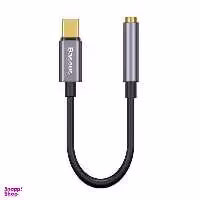 مبدل Type-C به AUX باسئوس مدل CATL54 طول 90 سانتی‌ متر