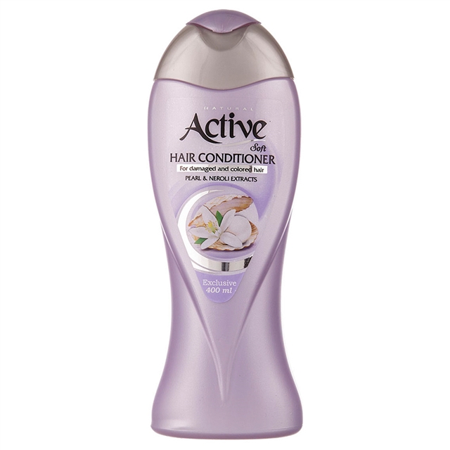 نرم کننده مو های آسیب دیده و رنگ شده 400 میلی لیتری اکتیو-velvet