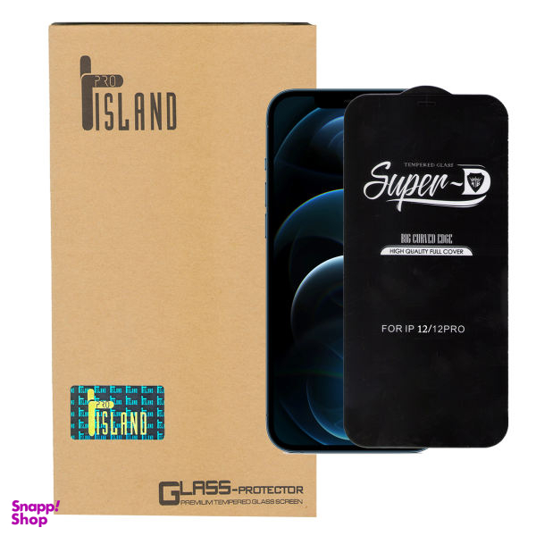 محافظ صفحه نمایش پرو آیلند مدل SUPER D مناسب برای گوشی موبایل اپل Iphone 12/12 Pro