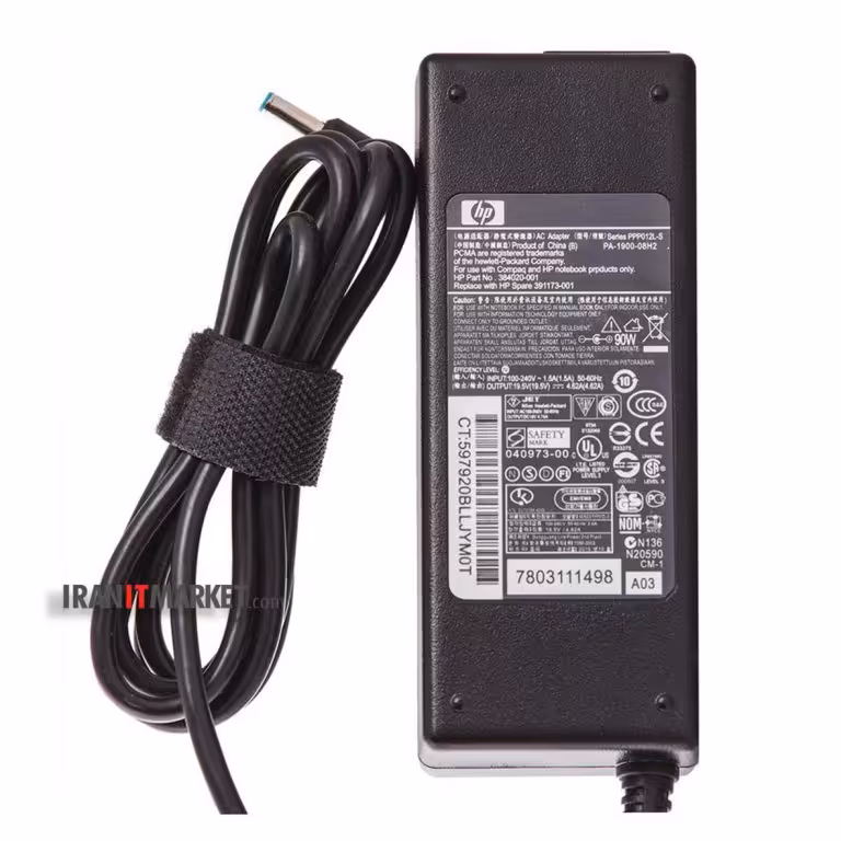 آداپتور و شارژر لپ تاپ اچ پی Adaptor hp envy touchsmart 15-J420 90WAT