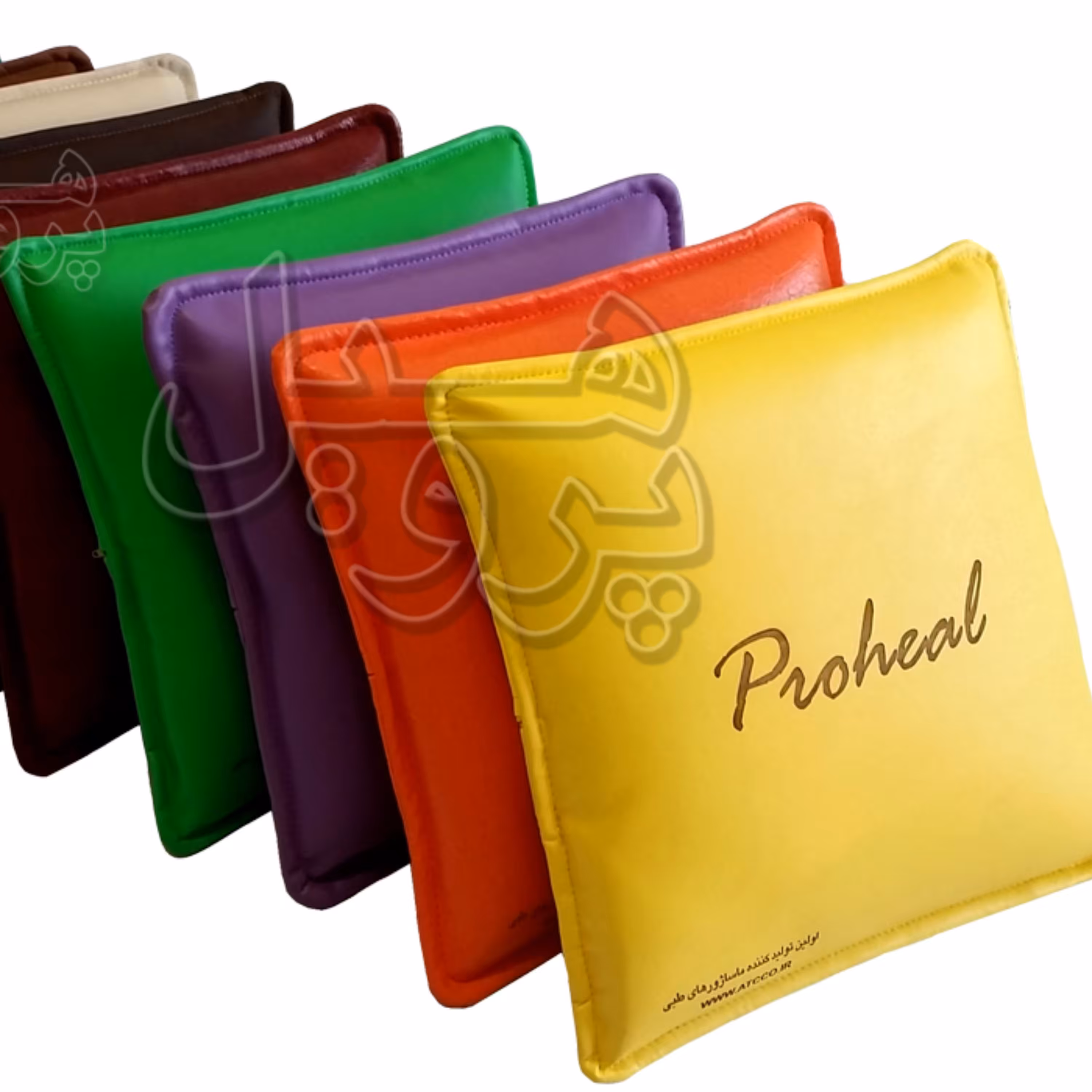 ماساژور بالش طبی شارژی رفع گودی کمر مدل ویبره دار ارتعاشی با فرکانس درمانی